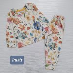 بلوز شلوار راحتی دخترانه دوطرح پرناز(1 تا 9 سال)