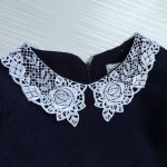 پیراهن یقه گیپور و تل طرح دالکه(3 تا 10 سال) - Image 5