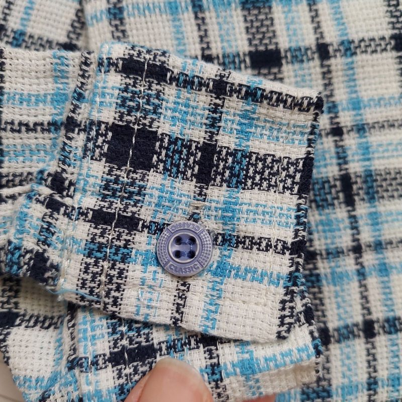 شومیز کنفی پسرانه طرح چهارخونه(۲ تا ۱۱ سال) - Image 8