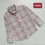 شومیز کنفی پسرانه طرح چهارخونه(۲ تا ۱۱ سال) - Image 4