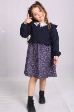 پیراهن یقه گیپور و تل طرح دالکه(3 تا 10 سال) - Image 9