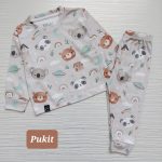 بلوز شلوار راحتی پسرانه طرح کوالا(1 تا 10 سال)