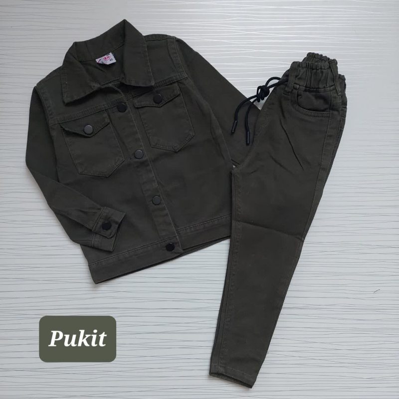 ست کت شلوار کتان پسرانه(2تا12سال) - Image 7