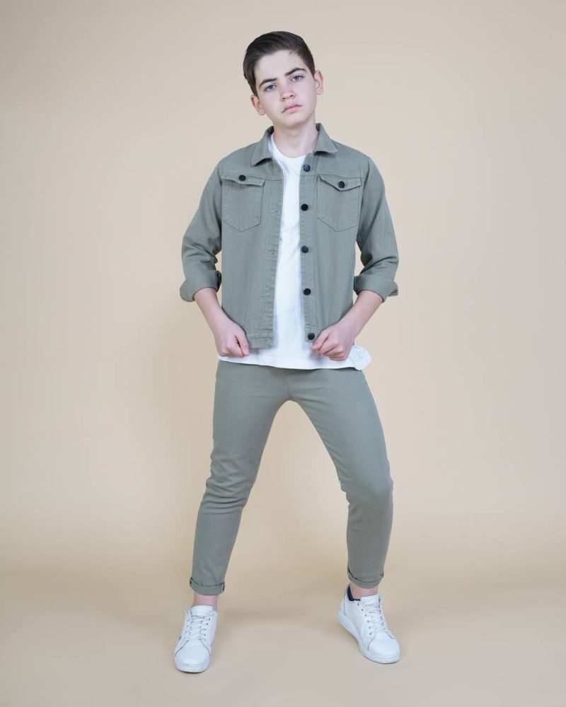 ست کت شلوار کتان پسرانه(2تا12سال) - Image 10