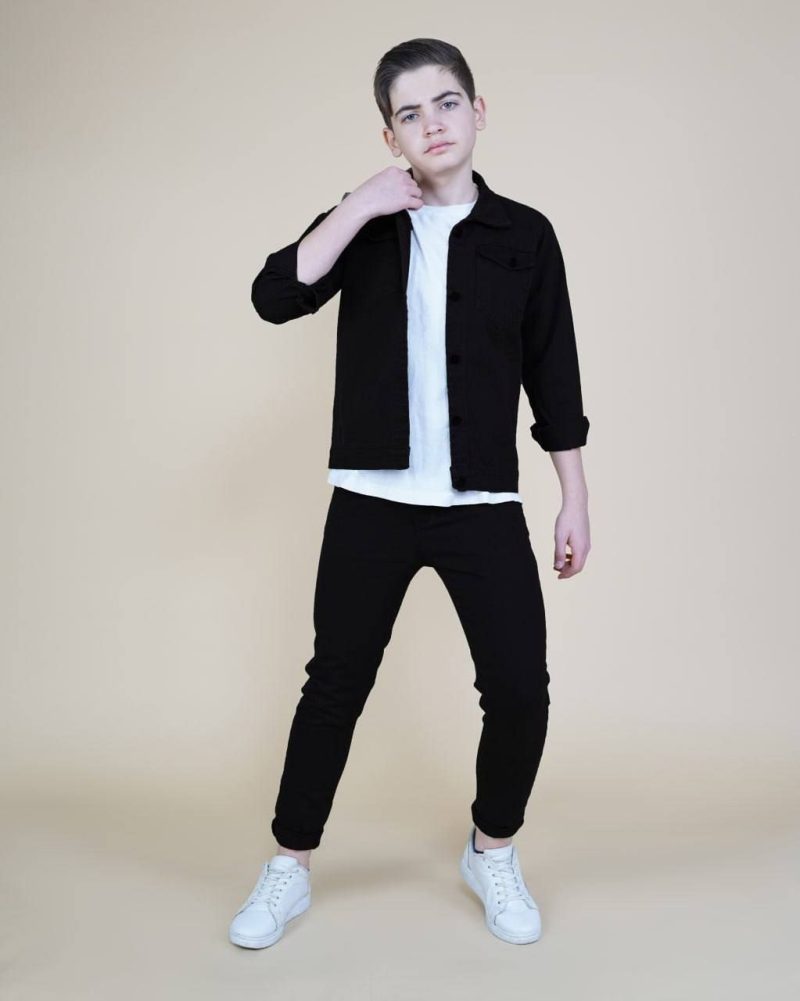 ست کت شلوار کتان پسرانه(2تا12سال) - Image 9