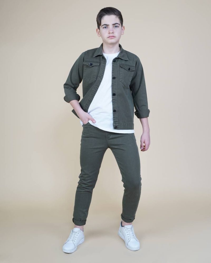 ست کت شلوار کتان پسرانه(2تا12سال) - Image 8