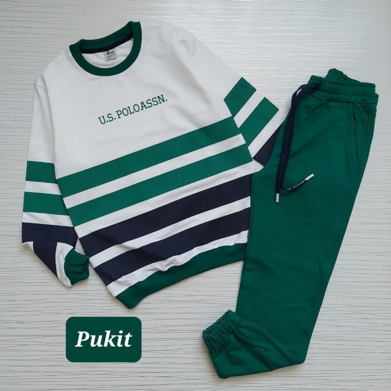 بلوزشلوارپسرانه راه راه پولو(7تا12سال) - Image 9