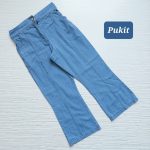 شلوارجین دخترانه بوت کات آبی (6تا12سال)