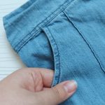 شلوارجین دخترانه بوت کات آبی (6تا12سال) - Image 3