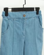 شلوارجین دخترانه بوت کات آبی (6تا12سال) - Image 7