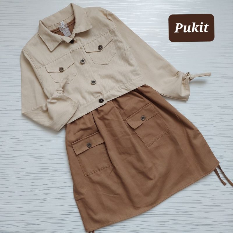 کت سارافون دخترانه کتان(9 تا ۱۲ سال) - Image 4