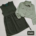 کت سارافون دخترانه کتان(9 تا ۱۲ سال) - Image 2