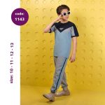 تیشرت شلوار پسرانه طرح کوهسار (10تا14سال) - Image 5