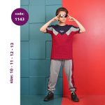 تیشرت شلوار پسرانه طرح کوهسار (10تا14سال) - Image 4