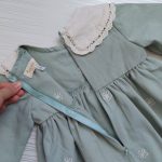 پیراهن دخترانه گلدوزی طرح حنانه(3تا8سال) - Image 5
