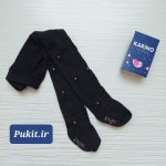 جوراب شلواری دخترانه طرح گل برجسته(2 تا 10سال) - Image 4