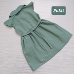 کت سارافون دخترانه طرح گندم(3تا10سال) - Image 10