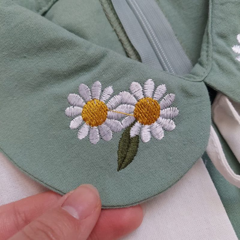 کت سارافون دخترانه طرح گندم(3تا10سال) - Image 8