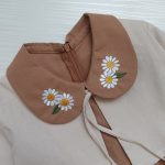 کت سارافون دخترانه طرح گندم(3تا10سال) - Image 3