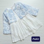 کت سارافون دخترانه تافته (2تا9سال) - Image 8