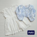 کت سارافون دخترانه تافته (2تا9سال) - Image 4