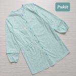 مانتو کتان نخ طرح مریم(7 تا ۱۳ سال)