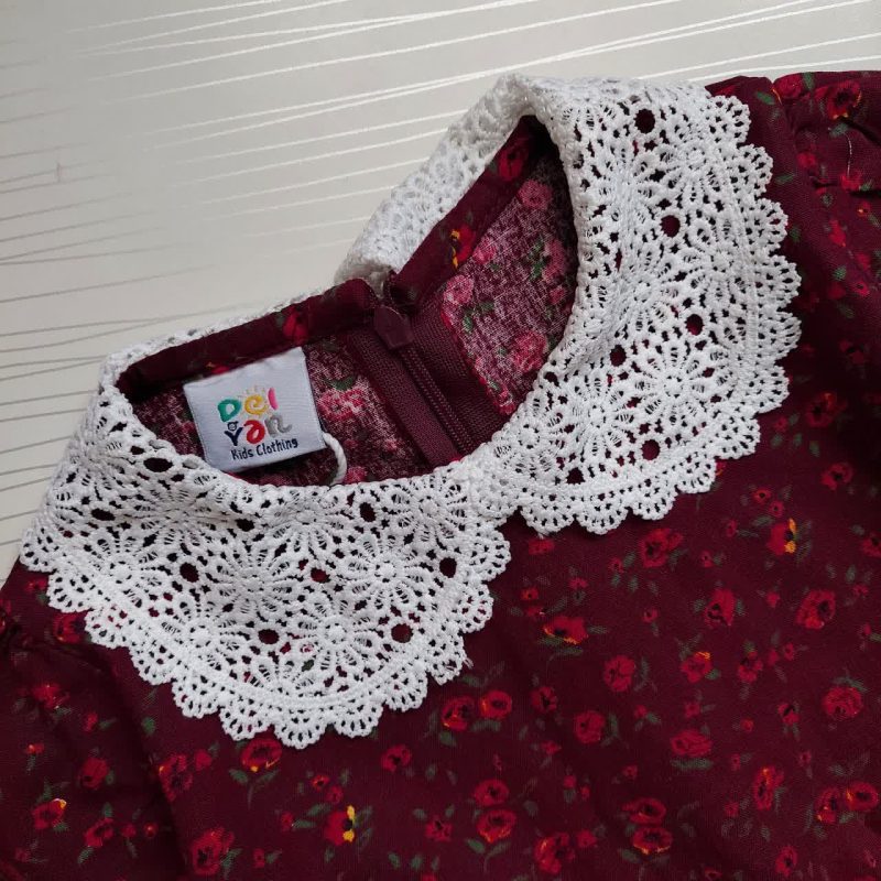 پیراهن دخترانه طرح خاتون (3تا15سال) - Image 9