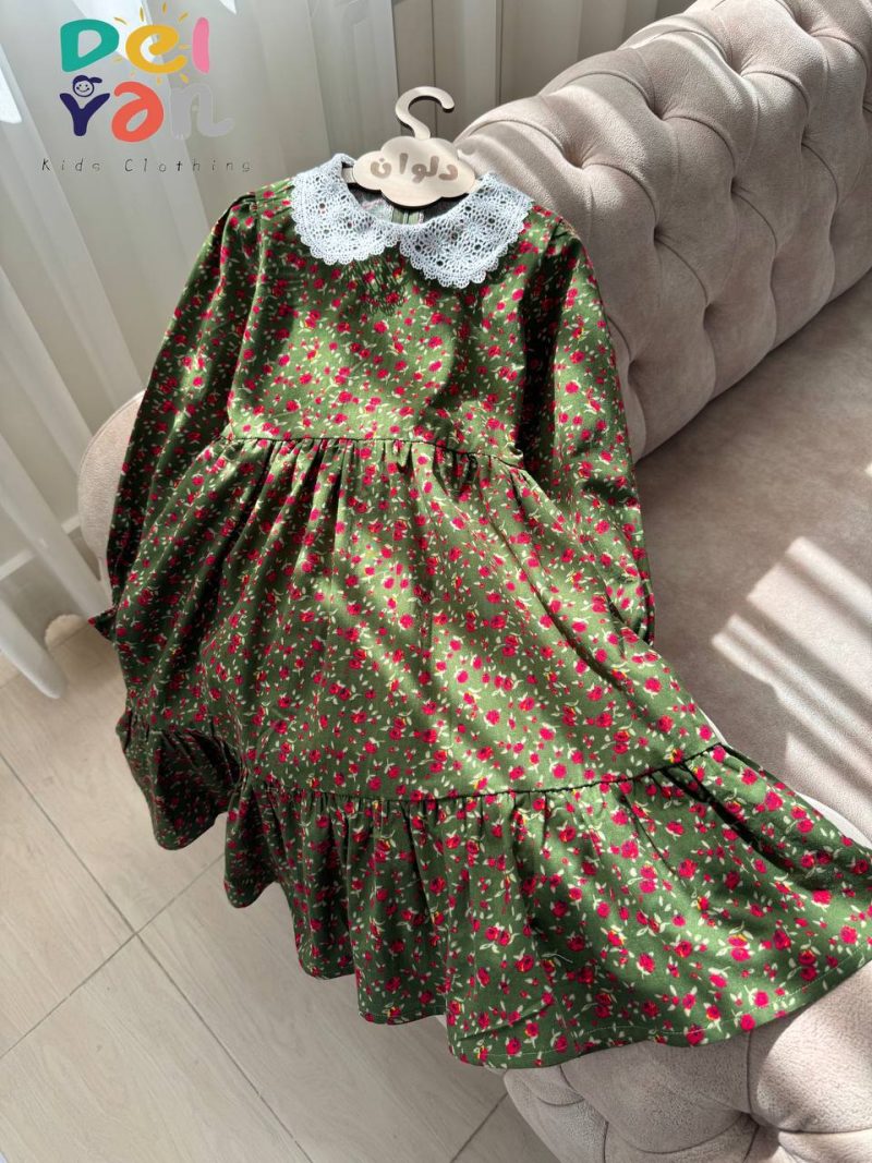 پیراهن دخترانه طرح خاتون (3تا15سال) - Image 11