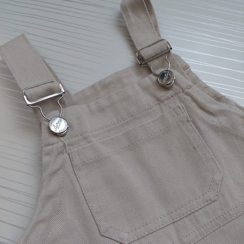 شلوار پیشبندی کتان طرح هیوا(8 تا 12 سال) - تصویر 4