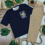 تیشرت شلوار کتان پسرانه طرح تدی (2 تا 10 سال) - Image 5