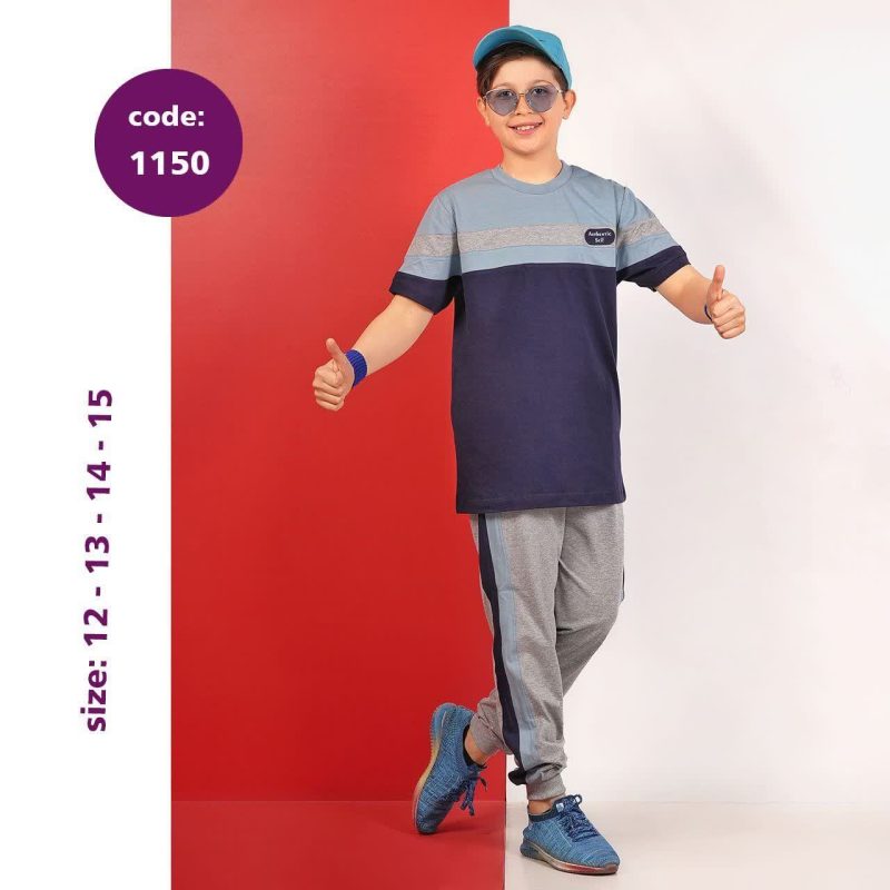 تیشرت شلوار پسرانه طرح صداقت (10 تا 18 سال) - Image 2