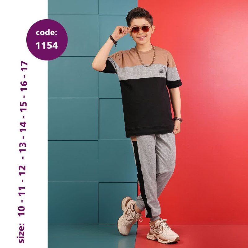 تیشرت شلوار پسرانه طرح سامان(10تا17سال) - Image 7