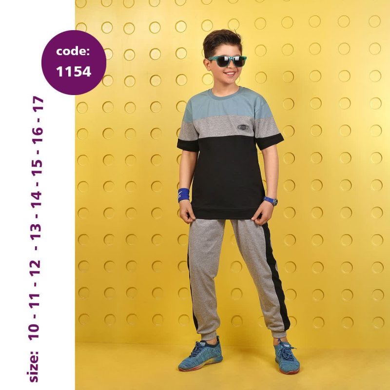 تیشرت شلوار پسرانه طرح سامان(10تا17سال) - Image 6