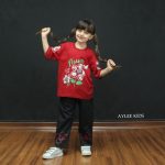 تیشرت شلوار دخترانه طرح گل تابستونی (2 تا 10سال) - Image 5