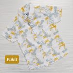 شومیز تک پسرانه هاوایی طرح دایناسور(2 تا 12سال) - Image 7