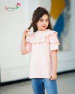 تیشرت تک دخترانه طرح پرستو(2تا13سال) - Image 8