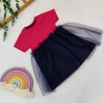 پیراهن دخترانه طرح مرسانا(1تا 3سال)