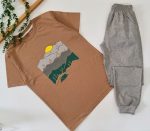 تیشرت شلوار پسرانه طرح کوهستان (10تا14سال) - Image 3