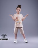 تیشرت شلوارک دخترانه طرح ساجده (2 تا 9 سال) - Image 9