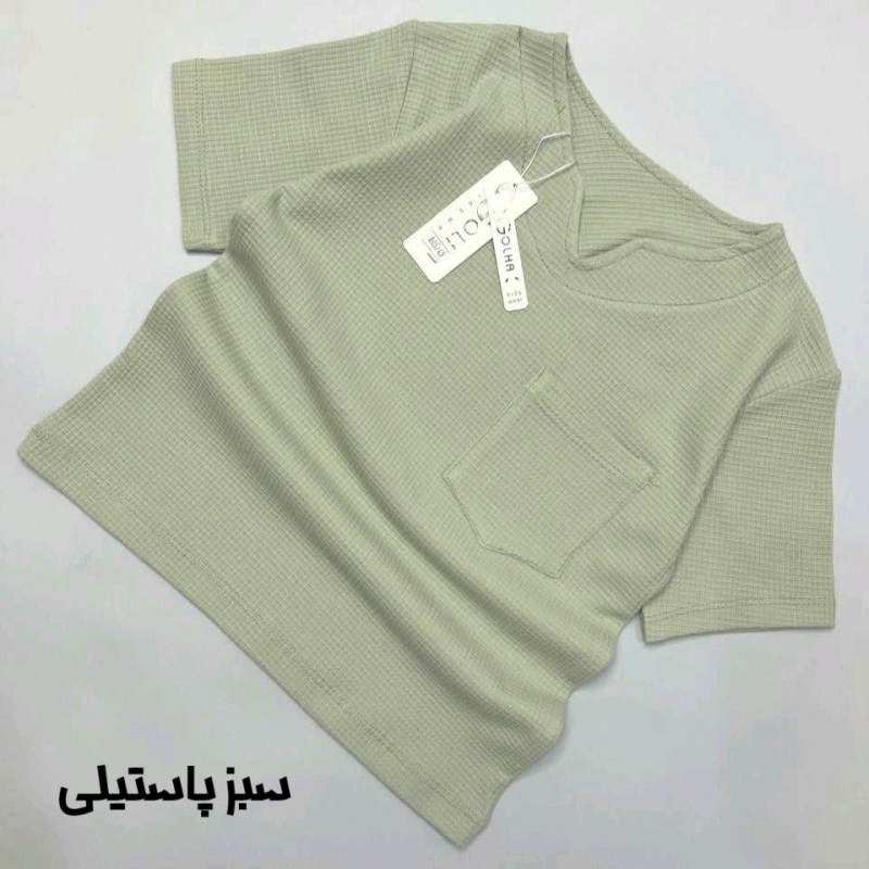 تیشرت تک پسرانه یقه کوبایی(3 تا ۱5 سال) - Image 2