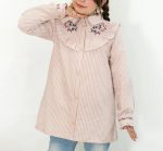 تونیک گلدوزی دخترانه طرح ماهرخ (8 تا 16 سال) - Image 3