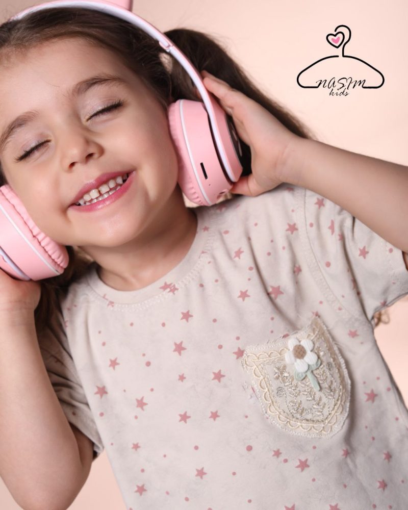 تیشرت شلوار دخترانه طرح ریحانه(1تا12سال) - Image 2