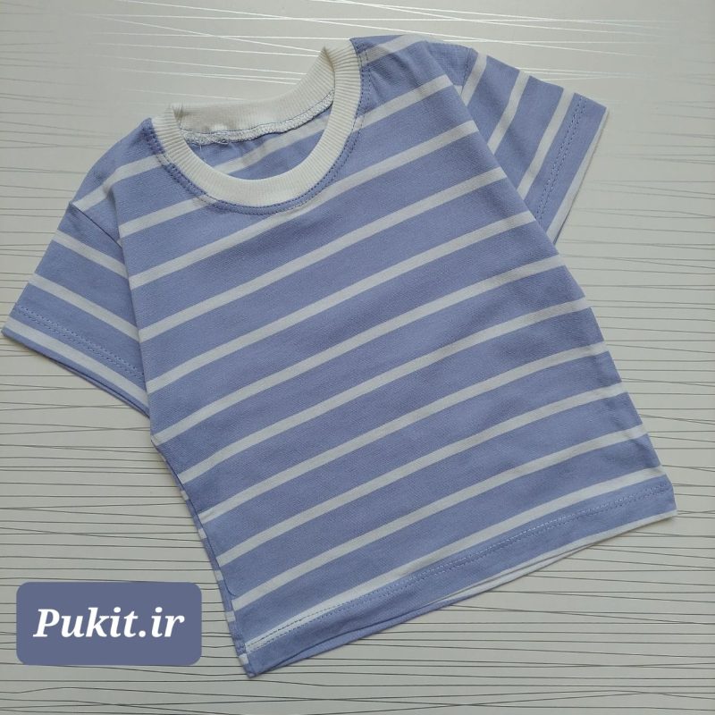 تیشرت تک پسرانه راه راه عرفان(1 تا 9 سال) - Image 2