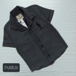 شومیز آستین کوتاه جین پسرانه(2تا9سال)