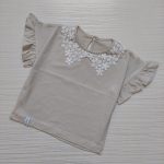 تیشرت یقه گیپور دخترانه طرح مهرانا(2 تا 10 سال) - Image 8
