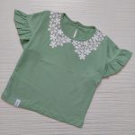 تیشرت یقه گیپور دخترانه طرح مهرانا(2 تا 10 سال) - Image 5