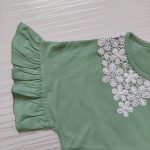 تیشرت یقه گیپور دخترانه طرح مهرانا(2 تا 10 سال) - Image 3