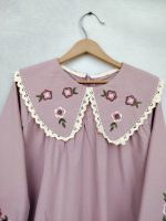 پیراهن نوجوان گلدوزی شده طرح مینو(8تا16سال) - Image 4