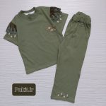 تیشرت شلوار دخترانه طرح فیروزه(2 تا 10 سال)