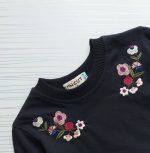 پیراهن گلدوزی شده دخترانه طرح آوا(5 تا 11سال) - Image 3